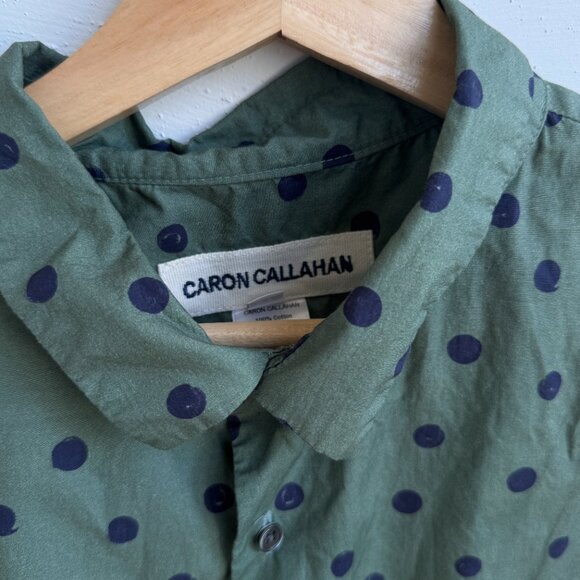 Caron Callahan Alice Shirt – Sage Dot – Size XL - Picture 5 of 9